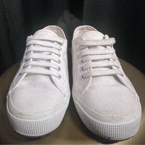 SUPERGA 2750 Cotu Classic Sneaker White Lace Up | W40